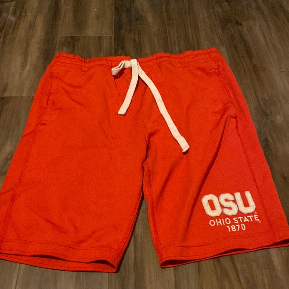 Red men’s shorts